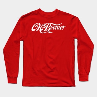 OK Boomer Long Sleeve T-Shirt